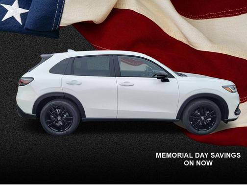 Platinum White Pearl 2026 Honda HR-V AWD Sport
