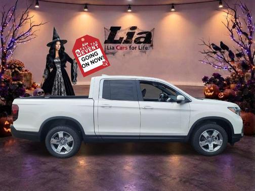 Platinum White Pearl 2026 Honda Ridgeline RTL