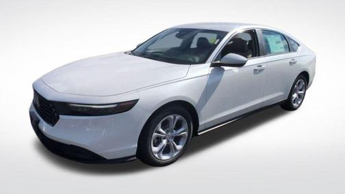 Platinum White Pearl 2025 Honda Accord LX 1.5T