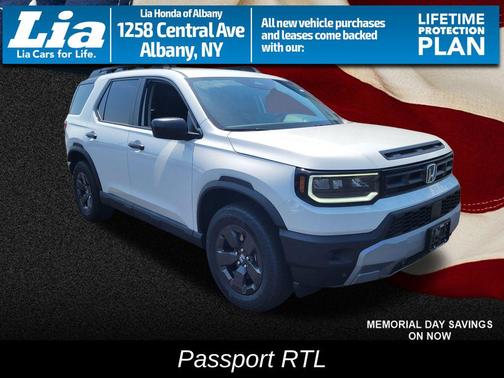 Platinum White Pearl 2026 Honda Passport AWD RTL