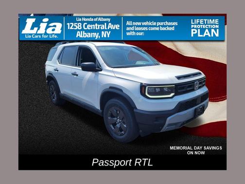 Platinum White Pearl 2026 Honda Passport AWD RTL