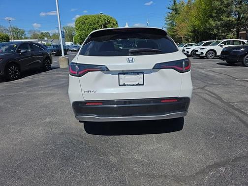 Platinum White Pearl 2025 Honda HR-V EX-L