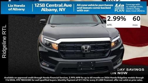 Nh-731p 2026 Honda Ridgeline RTL