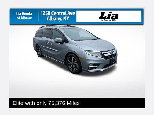 Lunar Silver Metallic 2020 Honda Odyssey Elite
