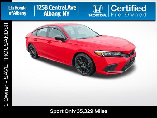 Rallye Red 2023 Honda Civic Sport