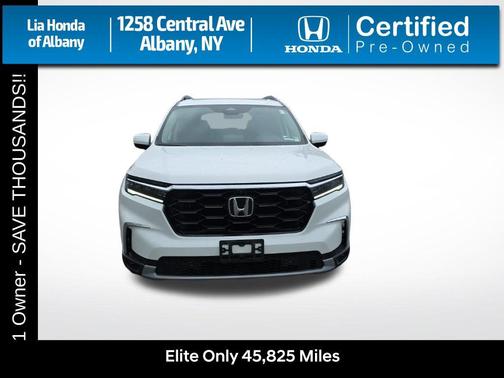 Platinum White Pearl 2024 Honda Pilot Elite