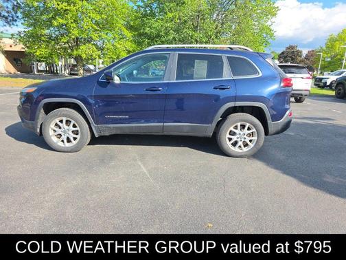 True Blue Pearlcoat 2014 Jeep Cherokee Latitude