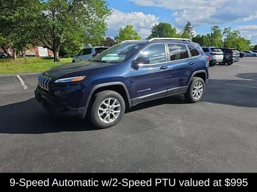 True Blue Pearlcoat 2014 Jeep Cherokee Latitude