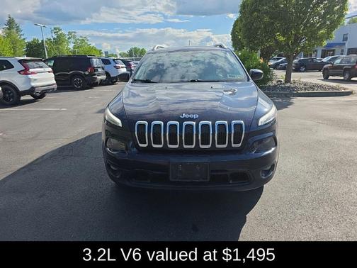 True Blue Pearlcoat 2014 Jeep Cherokee Latitude