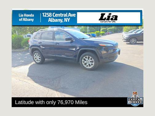 True Blue Pearlcoat 2014 Jeep Cherokee Latitude