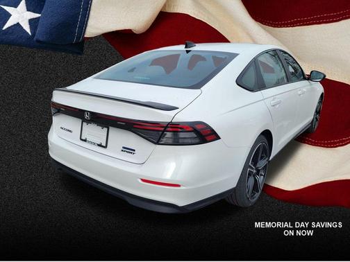 Platinum White Pearl 2026 Honda Accord Hybrid Sport