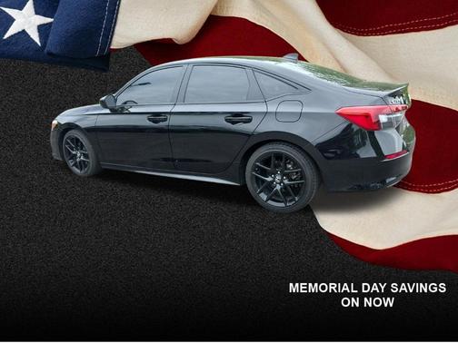 Crystal Black Pearl 2024 Honda Civic Sport