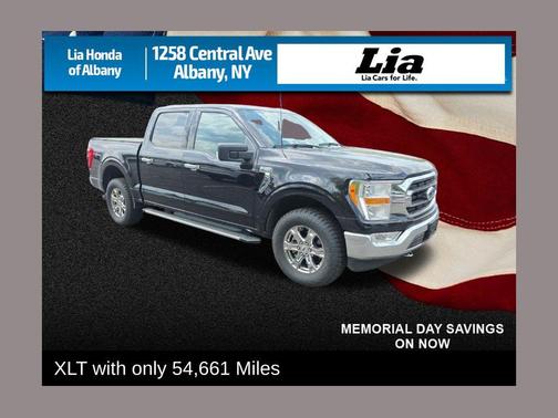 AGATE BLACK METALLIC 2021 Ford F-150 XLT
