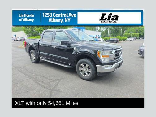 AGATE BLACK METALLIC 2021 Ford F-150 XLT