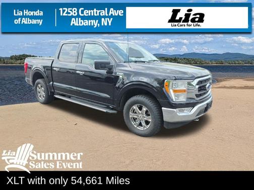 AGATE BLACK METALLIC 2021 Ford F-150 XLT