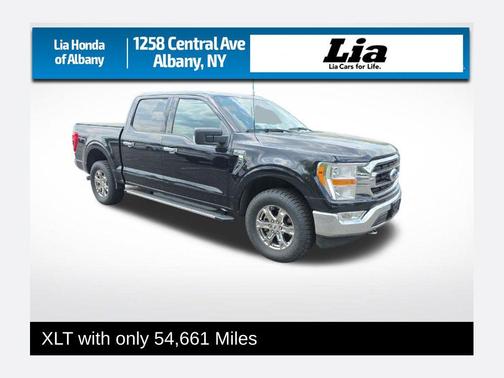 AGATE BLACK METALLIC 2021 Ford F-150 XLT