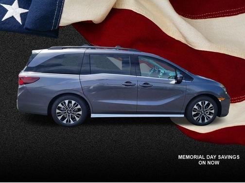 Modern Steel Metallic 2026 Honda Odyssey Elite