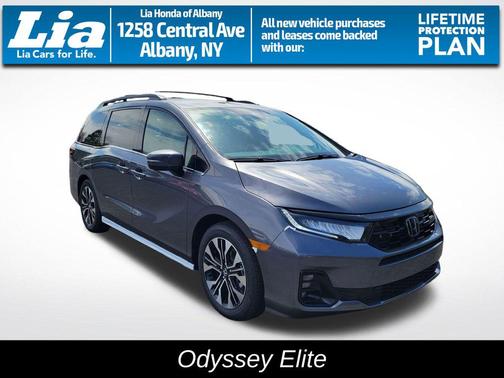 Modern Steel Metallic 2026 Honda Odyssey Elite