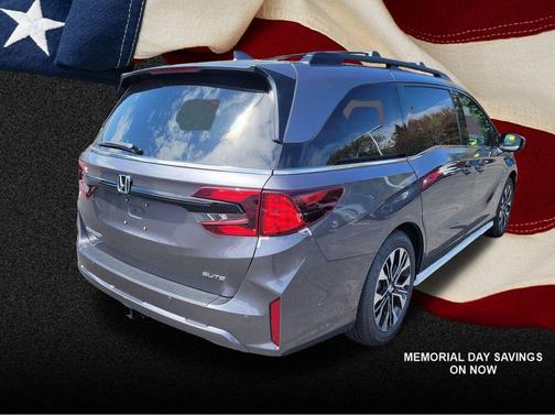 Modern Steel Metallic 2026 Honda Odyssey Elite