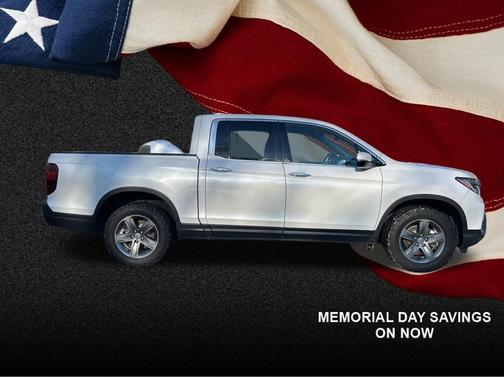 Platinum White Pearl 2023 Honda Ridgeline RTL-E