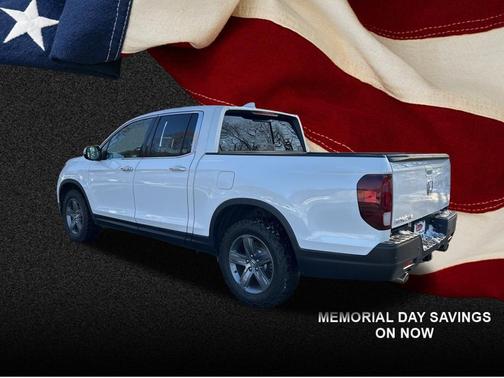 Platinum White Pearl 2023 Honda Ridgeline RTL-E