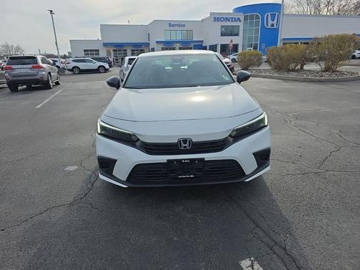 Platinum White Pearl 2023 Honda Civic Sport