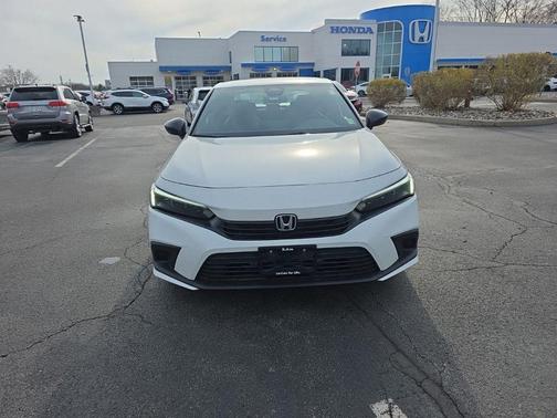 Platinum White Pearl 2023 Honda Civic Sport