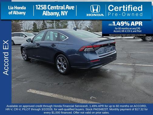 2023 Honda Accord EX 1.5T