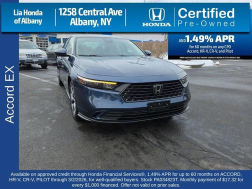 2023 Honda Accord EX 1.5T