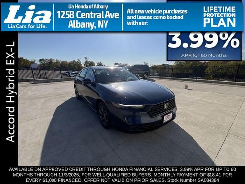 2025 Honda Accord Hybrid EX-L