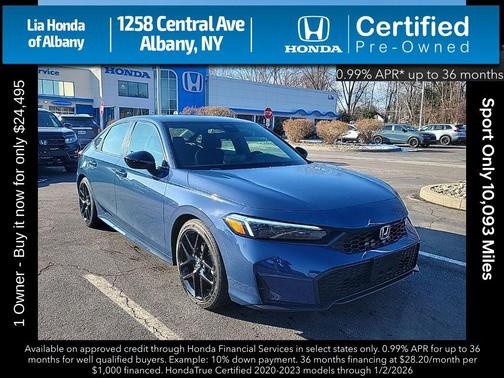 2025 Honda Civic Sport