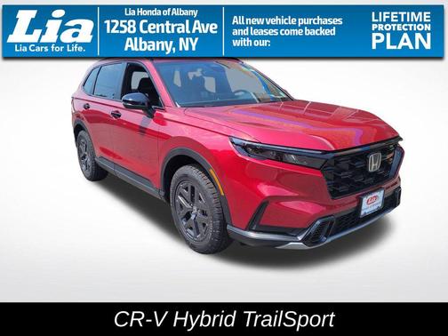 Radiant Red Metallic 2026 Honda CR-V Hybrid TrailSport AWD