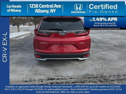 2022 Honda CR-V AWD EX-L