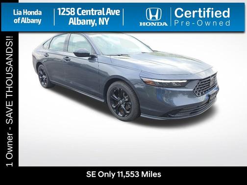 Canyon River Blue Metallic 2025 Honda Accord SE