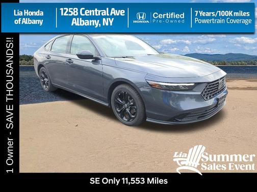 Canyon River Blue Metallic 2025 Honda Accord SE