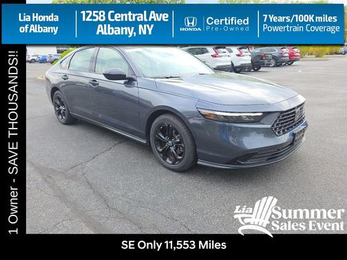 Canyon River Blue Metallic 2025 Honda Accord SE