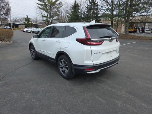 Platinum White Pearl 2021 Honda CR-V AWD EX-L