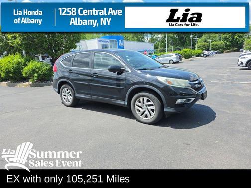Crystal Black Pearl 2015 Honda CR-V EX