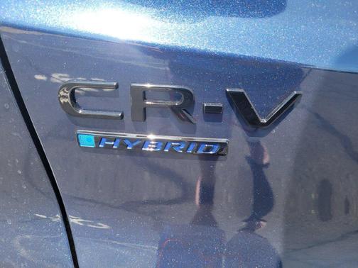 Canyon River Blue Metallic 2027 Honda CR-V Hybrid Sport AWD