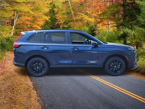 Canyon River Blue Metallic 2027 Honda CR-V Hybrid Sport AWD