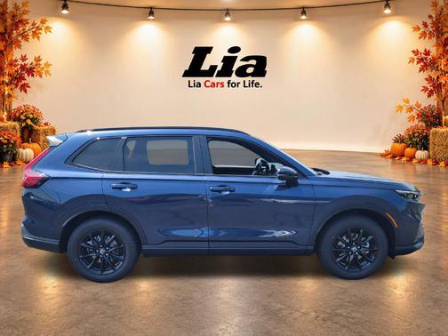Canyon River Blue Metallic 2027 Honda CR-V Hybrid Sport AWD