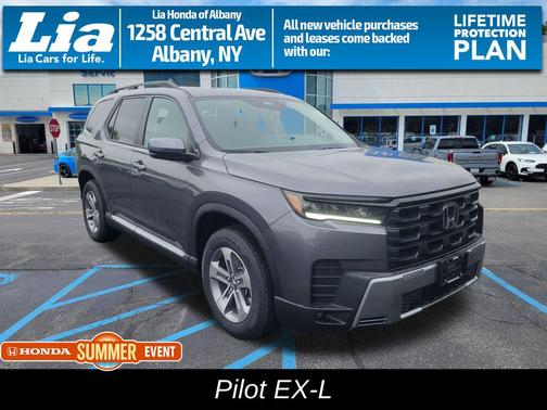 Modern Steel Metallic 2026 Honda Pilot EX-L