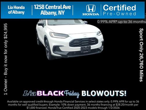 2023 Honda HR-V AWD Sport