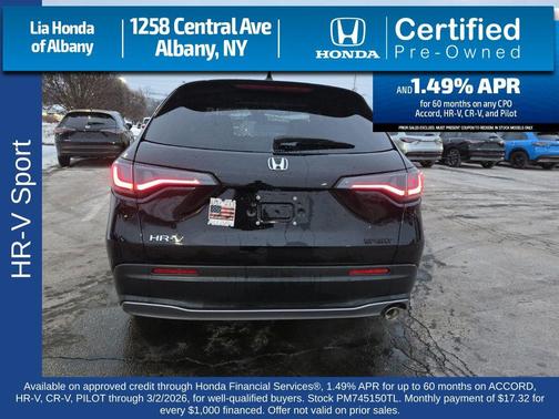 2023 Honda HR-V AWD Sport