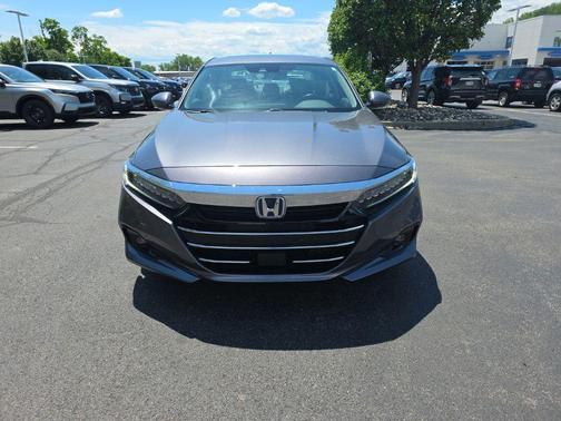 Modern Steel Metallic 2021 Honda Accord Hybrid EX-L