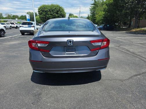 Modern Steel Metallic 2021 Honda Accord Hybrid EX-L