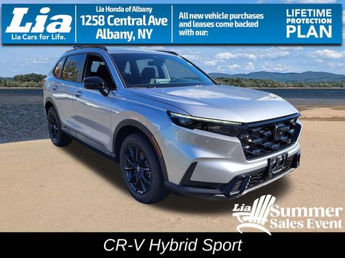 Solar Silver Metallic 2026 Honda CR-V Hybrid Sport AWD