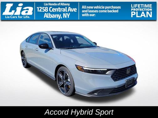 Urban Gray Pearl 2026 Honda Accord Hybrid Sport Sedan
