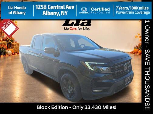Crystal Black Pearl 2024 Honda Ridgeline Black