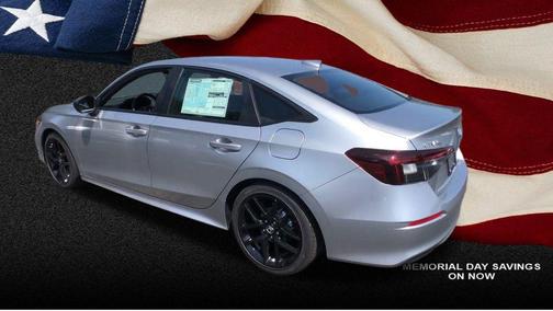 Solar Silver Metallic 2026 Honda Civic Sport
